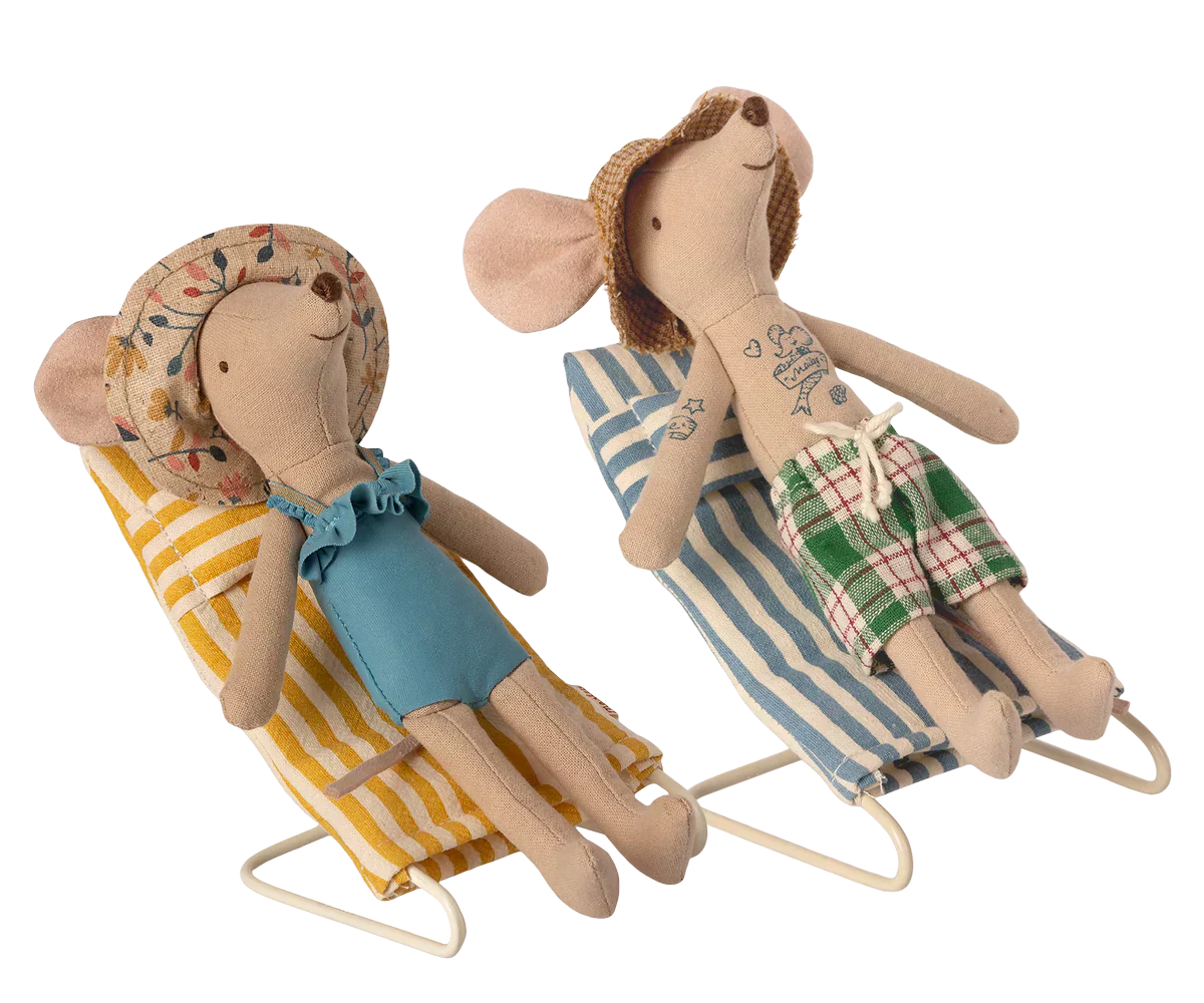Maileg Beach Chair Set for Mice