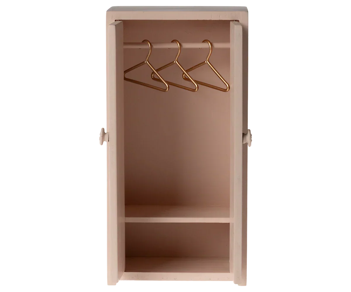 Maileg Closet, Mouse - Light rose