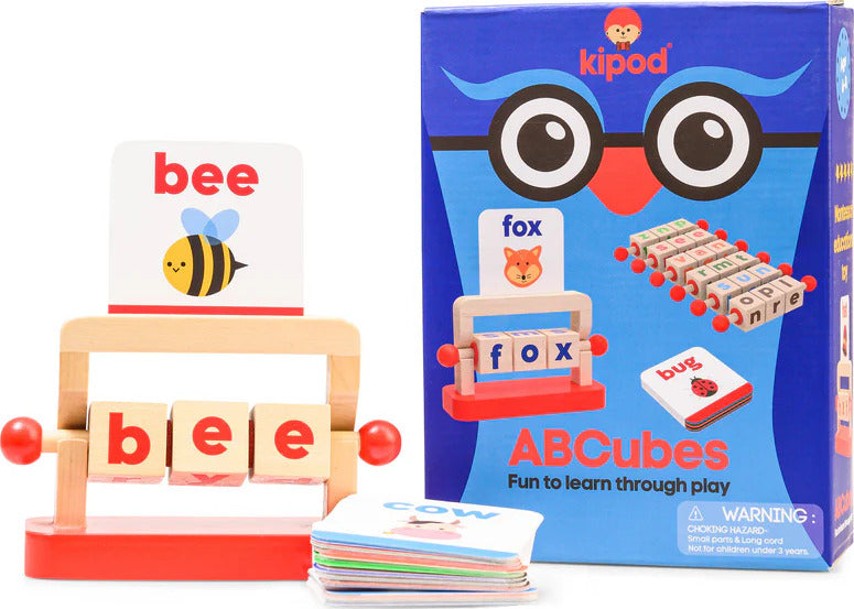 Kipod ABCubes Montessori Reading Blocks